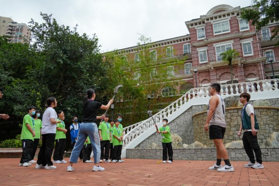 Trial of Lacrosse, an unique sports at HKU